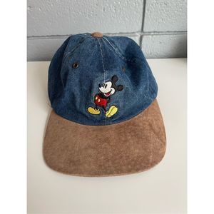 Disney Blue and Brown Mickey Mouse Hat